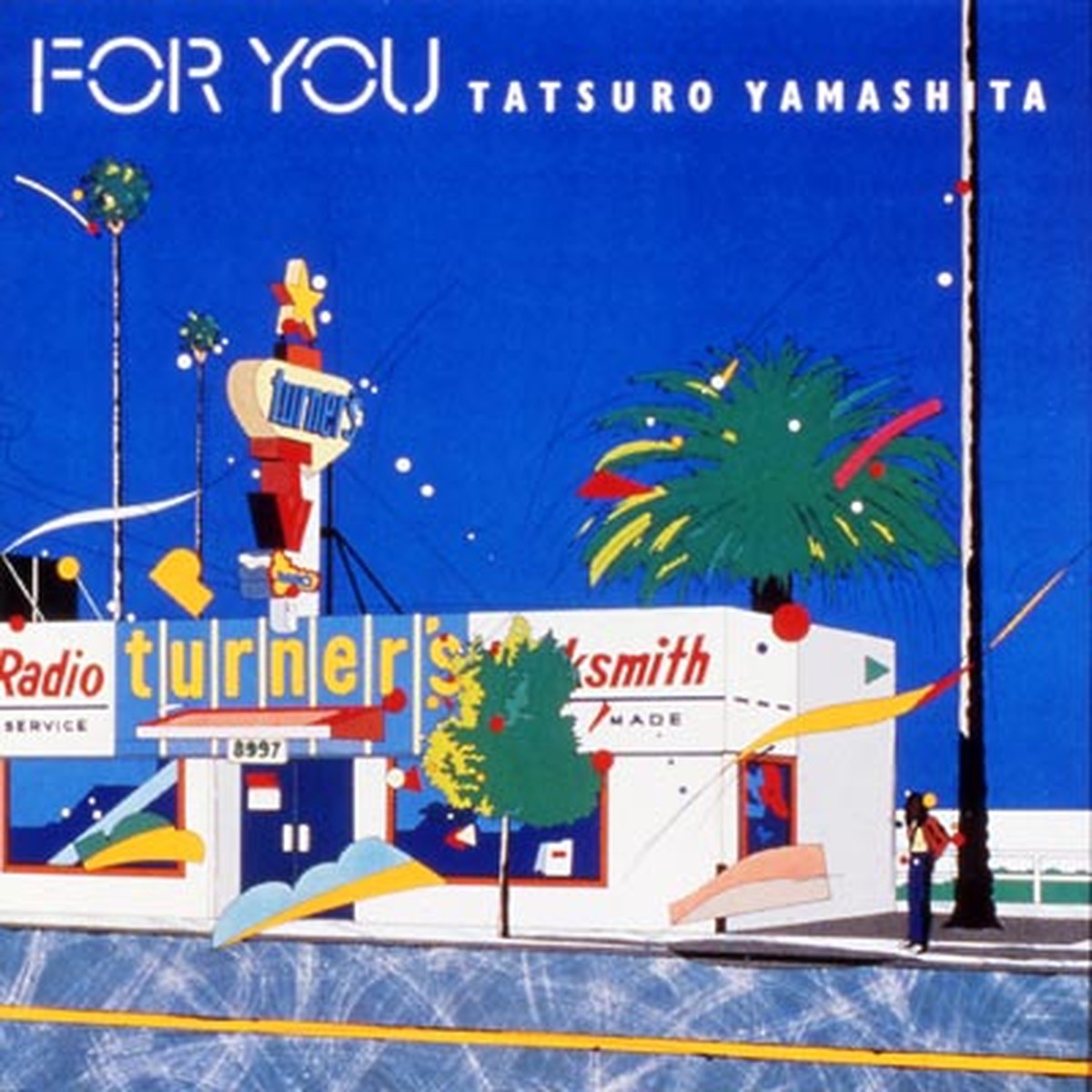 TATSURO YAMASHITA FOR YOU Japanese record cover